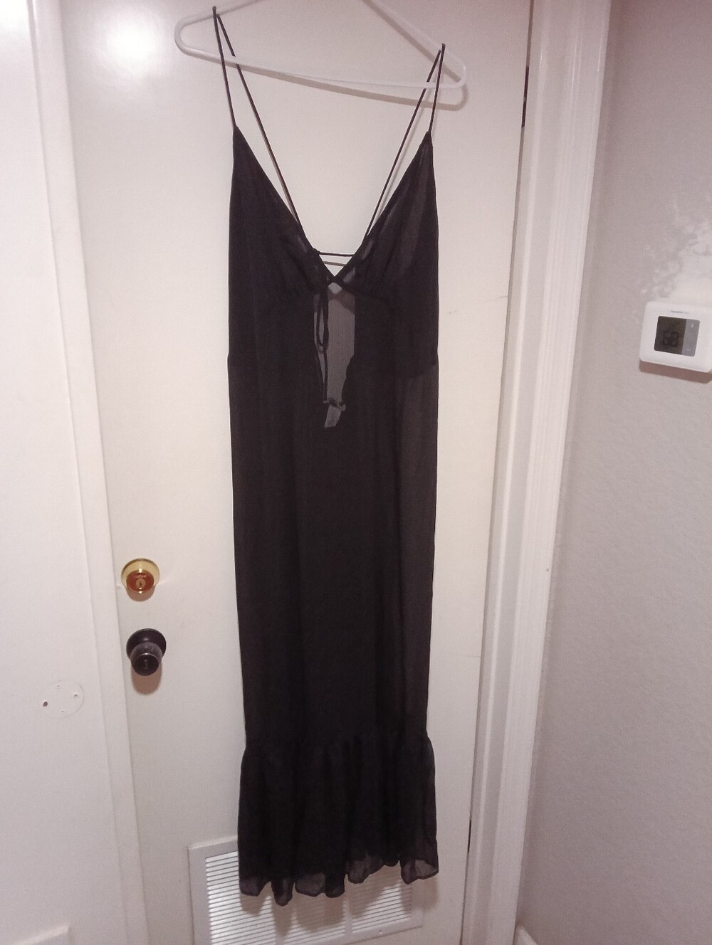 NWOT H&M Sheer Black Dress